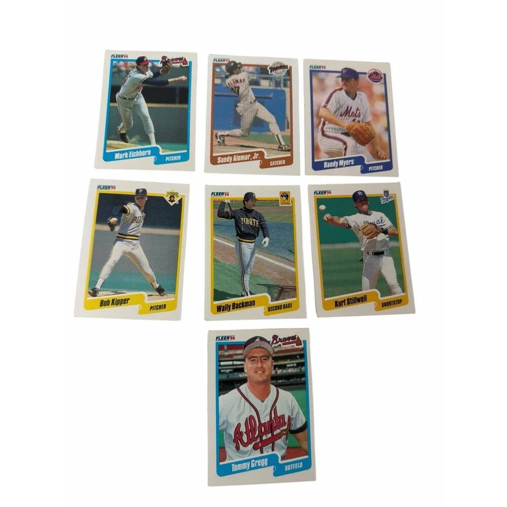 Lot of 22 Assorted 1990s Vintage Baseball Cards